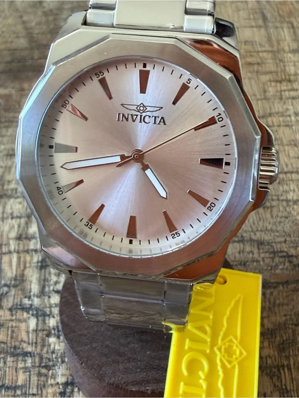 NEW Invicta Speedway Dominus Silver Stainless Steel Watch NIB
